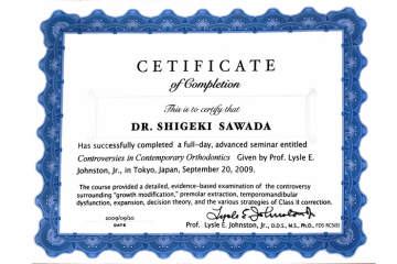 CERTIFICATE OF COMPLETION